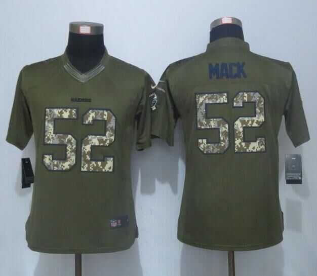 Women Limited Nike Oakland Raiders #52 Mack Green Salute To Service Jersey,We sell and wholesale Women Limited Nike Oakland Raiders #52 Mack Green Salute To Service Jersey on line form chian!